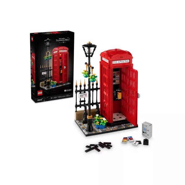 Ideas 21347 Красная лондонская телефонная будка (Фото 5)