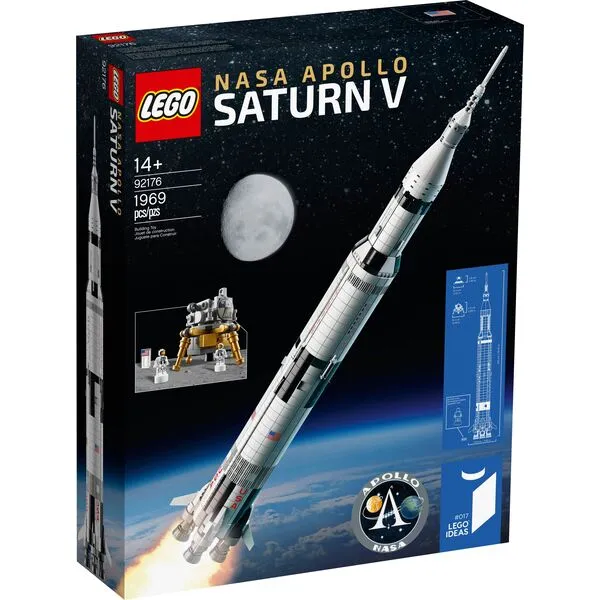 Ideas 92176 Ракетно-космическая система НАСА «Сатурн-5-Аполлон»