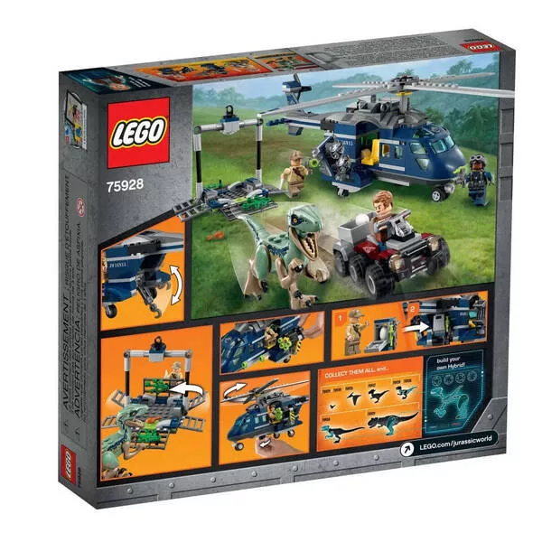 Jurassic World 75928 Погоня за Блю на вертолёте (Фото 2)