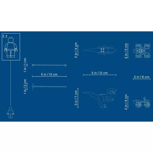 Jurassic World 75942 Велоцираптор: спасение на биплане (Фото 9)