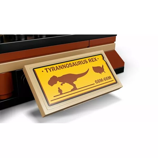 Jurassic World 76940 Скелет тираннозавра на выставке (Фото 9)