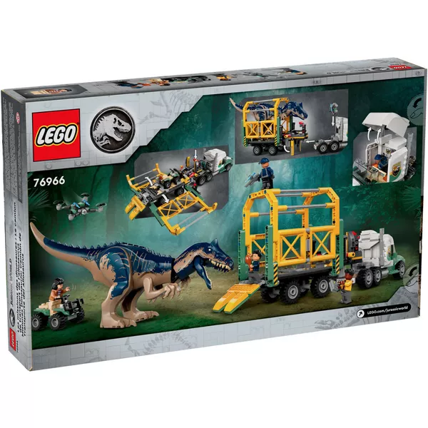 Jurassic World 76966 Миссии динозавров: Транспортный грузовик Аллозавра (Фото 3)