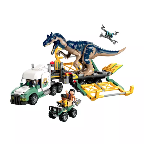 Jurassic World 76966 Миссии динозавров: Транспортный грузовик Аллозавра (Фото 7)