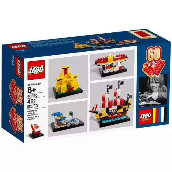 Коллекционные наборы 40290 Набор к 60-летнему юбилею кубика LEGO
