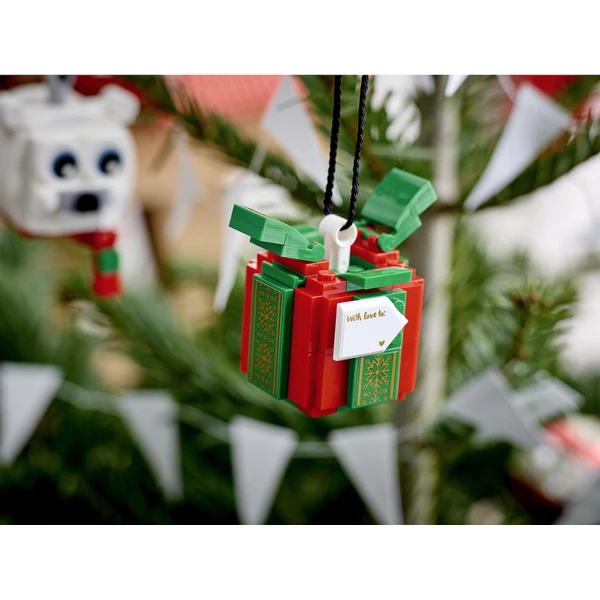 Коллекционные наборы 40494 Сувенирный набор Белый медведь с подарком (Фото 4)