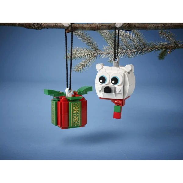 Коллекционные наборы 40494 Сувенирный набор Белый медведь с подарком (Фото 7)