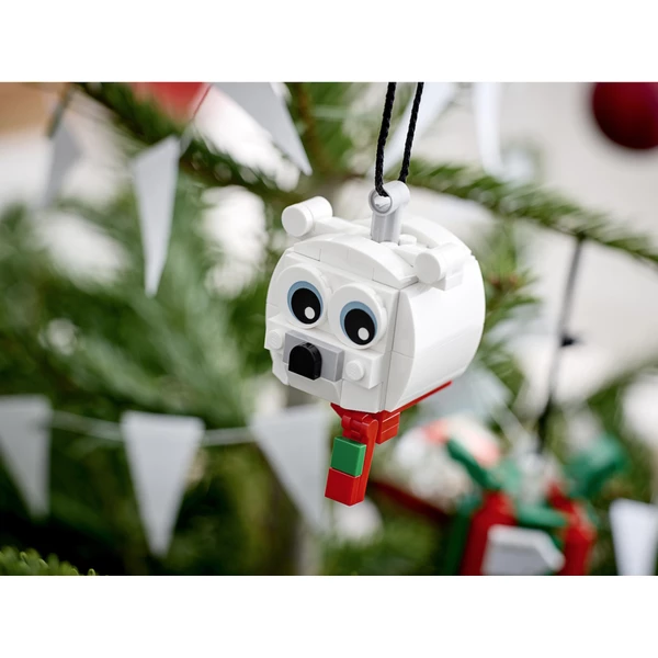 Коллекционные наборы 40494 Сувенирный набор Белый медведь с подарком (Фото 5)