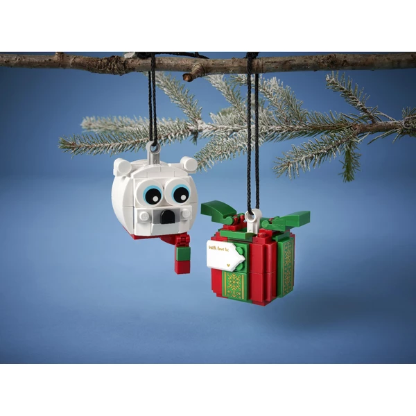 Коллекционные наборы 40494 Сувенирный набор Белый медведь с подарком (Фото 6)