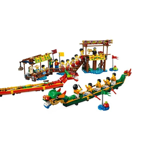 Коллекционные наборы 80103 Гонка на лодках-драконах (Фото 9)