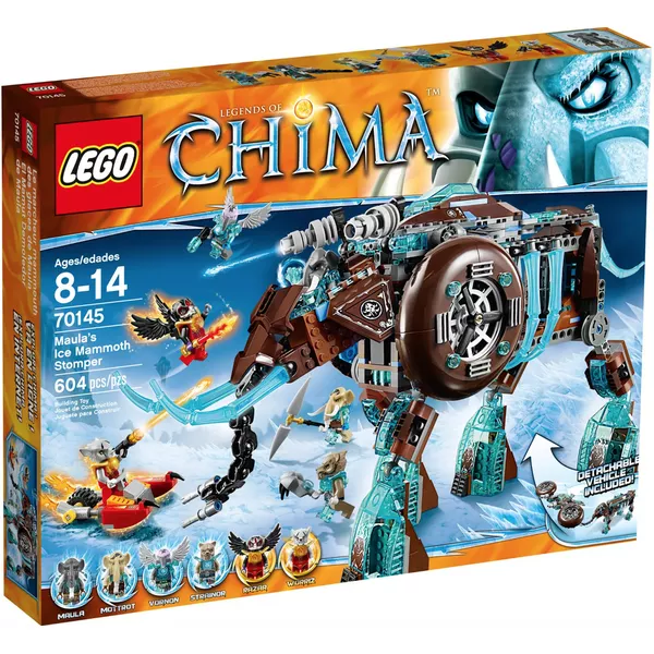 Legends of Chima 70145 Ледяной мамонт-штурмовик Маулы