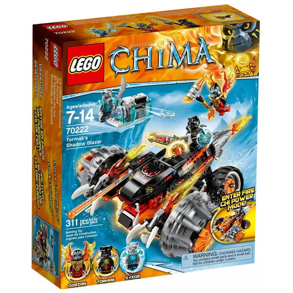 Legends of Chima 70222 Огненный Вездеход Тормака