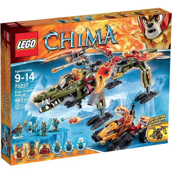 Legends of Chima 70227 Спасение короля Кроминуса