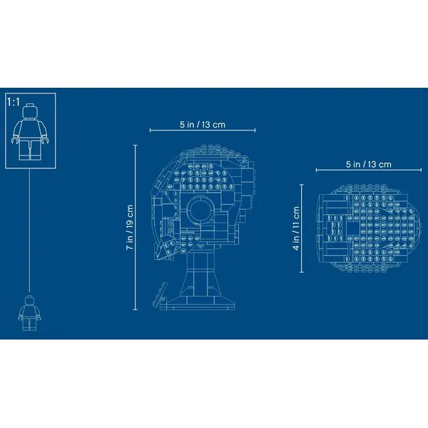 Marvel Super Heroes 76165 Шлем Железного Человека (Фото 7)