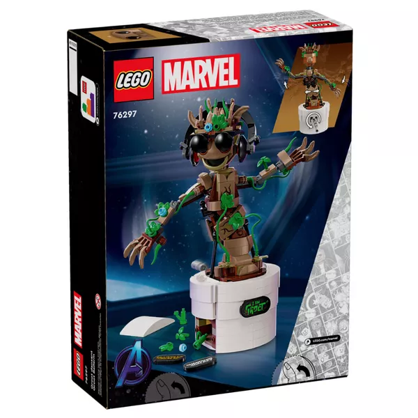 Marvel Super Heroes 76297 Танцующий Грут (Фото 2)