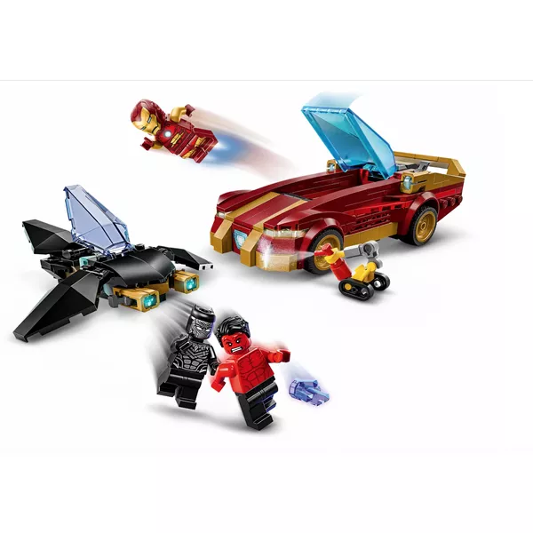 Marvel Super Heroes 76310 Машина Железного Человека и Черная Пантера против Красного Халка (Фото 5)