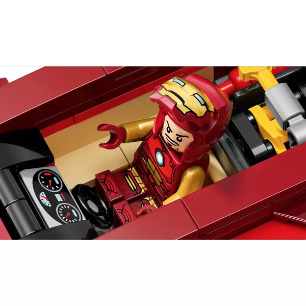 Marvel Super Heroes 76310 Машина Железного Человека и Черная Пантера против Красного Халка (Фото 9)