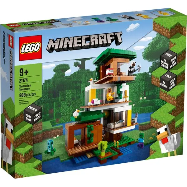 Minecraft 21174 Современный домик на дереве