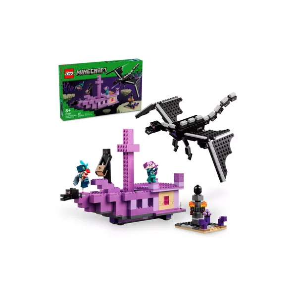 Minecraft 21264 Дракон и корабль Эндера (Фото 3)