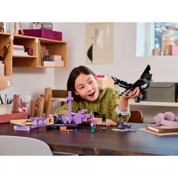 Minecraft 21264 Дракон и корабль Эндера (Фото 8)