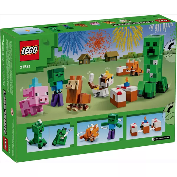 Minecraft 21281 Празднование дня рождения поросёнка (Фото 2)