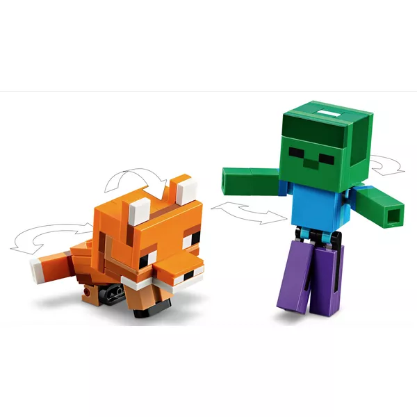 Minecraft 21281 Празднование дня рождения поросёнка (Фото 5)