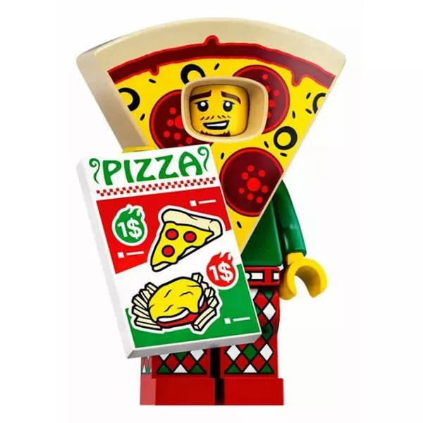 Minifigures 71025-10 Парень в костюме пиццы