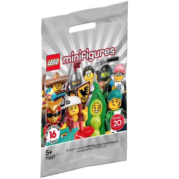 Minifigures 71027-3 Девочка в костюме стручка гороха (Фото 2)