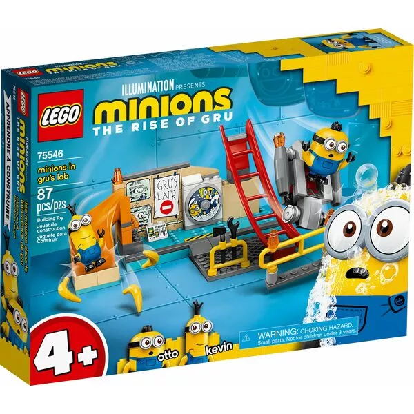 Minions: The Rise of Gru 75546 Миньоны в лаборатории Грю