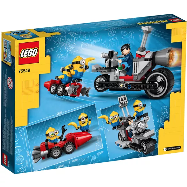 Minions: The Rise of Gru 75549 Невероятная погоня на мотоцикле (Фото 2)