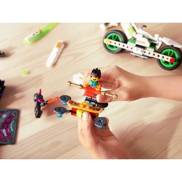 Monkie Kid 80006 Мотоцикл Белого Дракона (Фото 4)