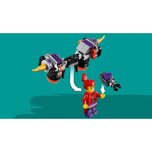 Monkie Kid 80008 Реактивный самолёт Манки Кида (Фото 9)