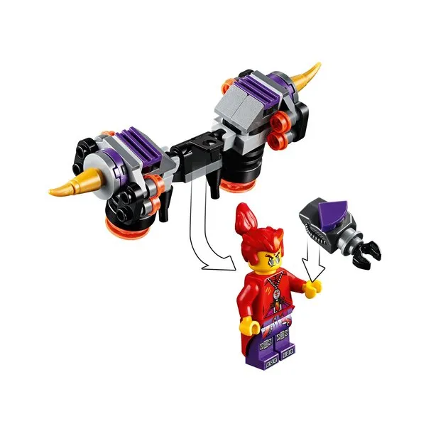 Monkie Kid 80008 Реактивный самолёт Манки Кида (Фото 17)