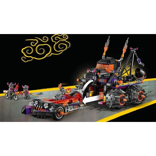 Monkie Kid 80011 Огненный грузовик Ред Сана (Фото 8)