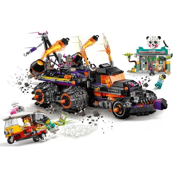 Monkie Kid 80011 Огненный грузовик Ред Сана (Фото 13)