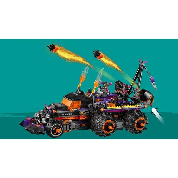 Monkie Kid 80011 Огненный грузовик Ред Сана (Фото 10)