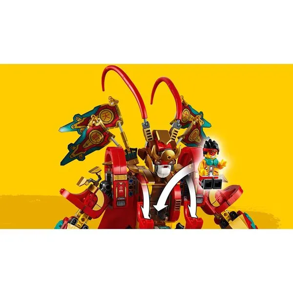 Monkie Kid 80012 Боевой робот Царя Обезьян (Фото 13)