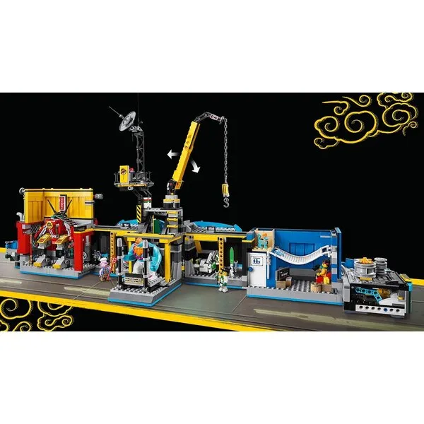 Monkie Kid 80013 Тайная штаб-квартира команды Манки Кида (Фото 14)