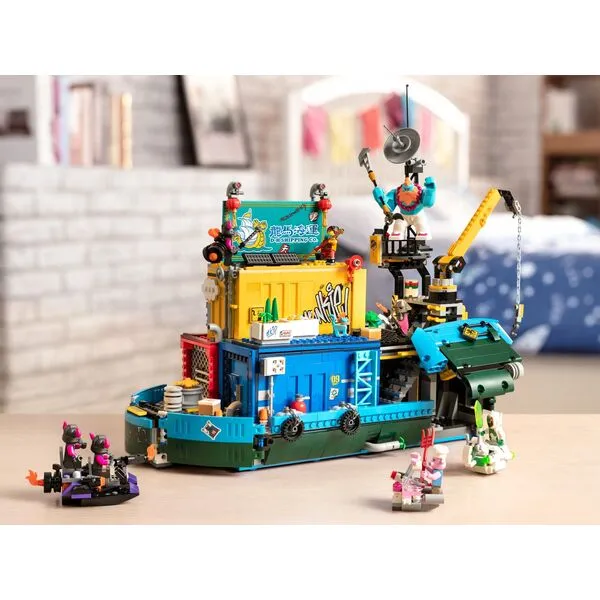 Monkie Kid 80013 Тайная штаб-квартира команды Манки Кида (Фото 6)