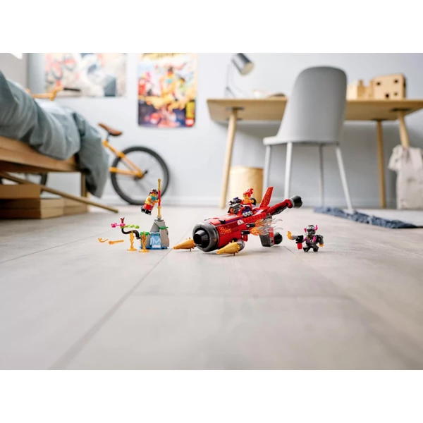 Monkie Kid 80019 Бешеный турболёт Ред Сана (Фото 5)