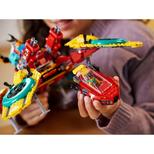 Monkie Kid 80023 Коптер команды Манки Кида (Фото 11)