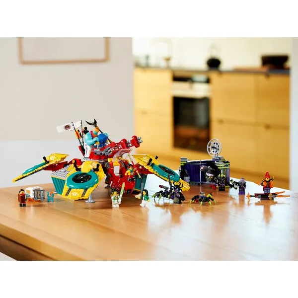 Monkie Kid 80023 Коптер команды Манки Кида (Фото 12)