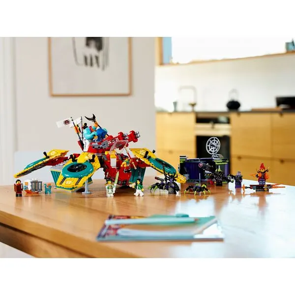 Monkie Kid 80023 Коптер команды Манки Кида (Фото 13)