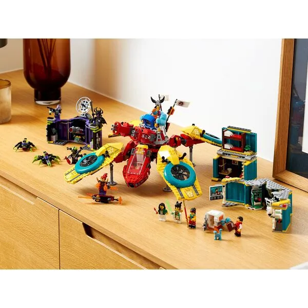 Monkie Kid 80023 Коптер команды Манки Кида (Фото 15)