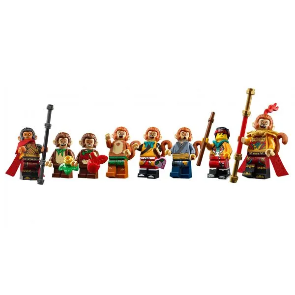 Monkie Kid 80024 Легендарная Цветочно-фруктовая гора (Фото 19)