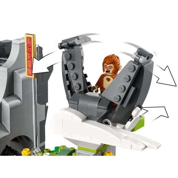 Monkie Kid 80024 Легендарная Цветочно-фруктовая гора (Фото 13)