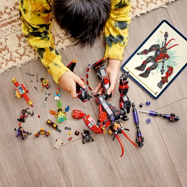 Monkie Kid 80033 Робот Злой Макаки (Фото 3)