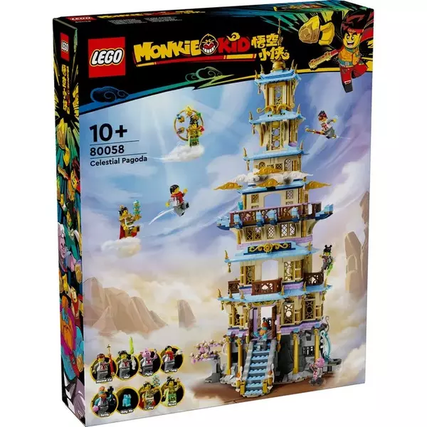 Monkie Kid 80058 Небесная Пагода
