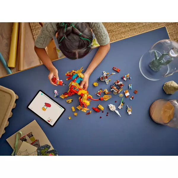 Monkie Kid 80066 Мифическое существо Цилинь (Фото 4)