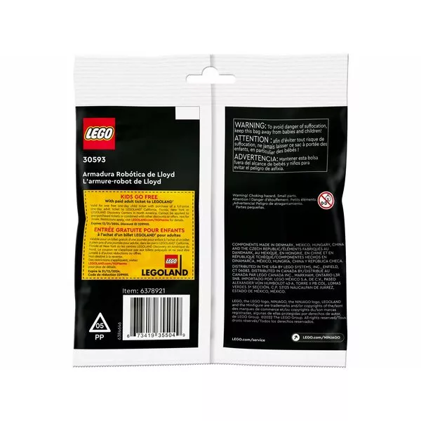 NINJAGO 30593 Робокостюм Ллойда (Фото 4)