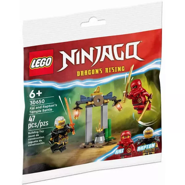 NINJAGO 30650 Кай и битва в храме Рэптона